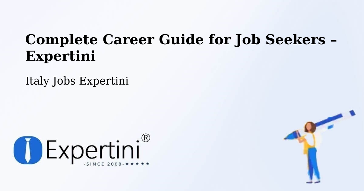 Career Guide for Job Seekers – Pitelli - Pitelli, Italy Jobs Expertini