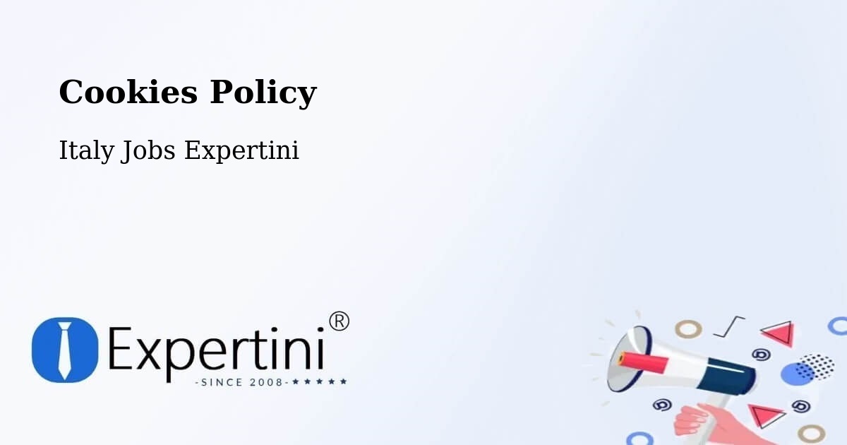 Cookies Policy - Italy Jobs Expertini