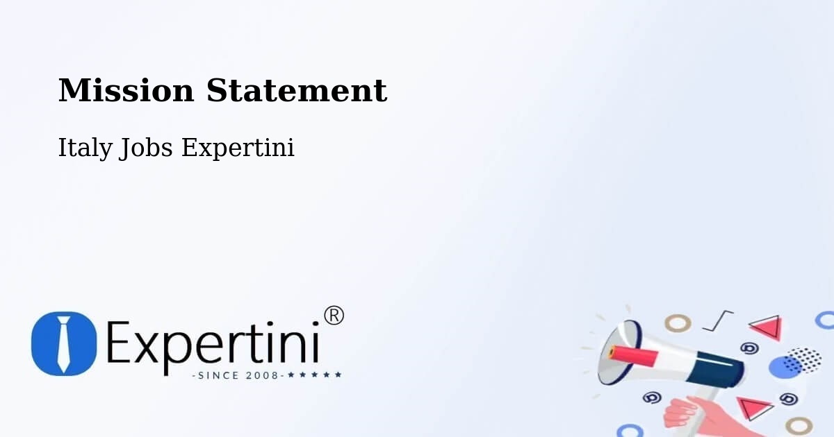 Corporate Mission – Pitelli - Italy Jobs Expertini