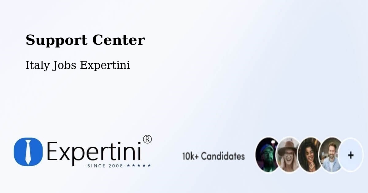 Support Services – Pitelli - Italy Jobs Expertini